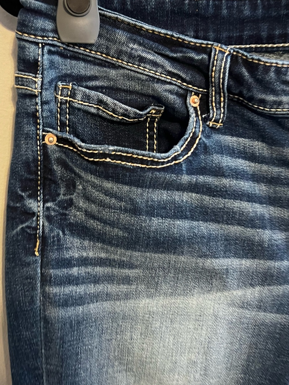 BKE Distressed Payton Universal Fit Mid Rise Skinny Jeans | Women’s 30x29. - Picture 2 of 8